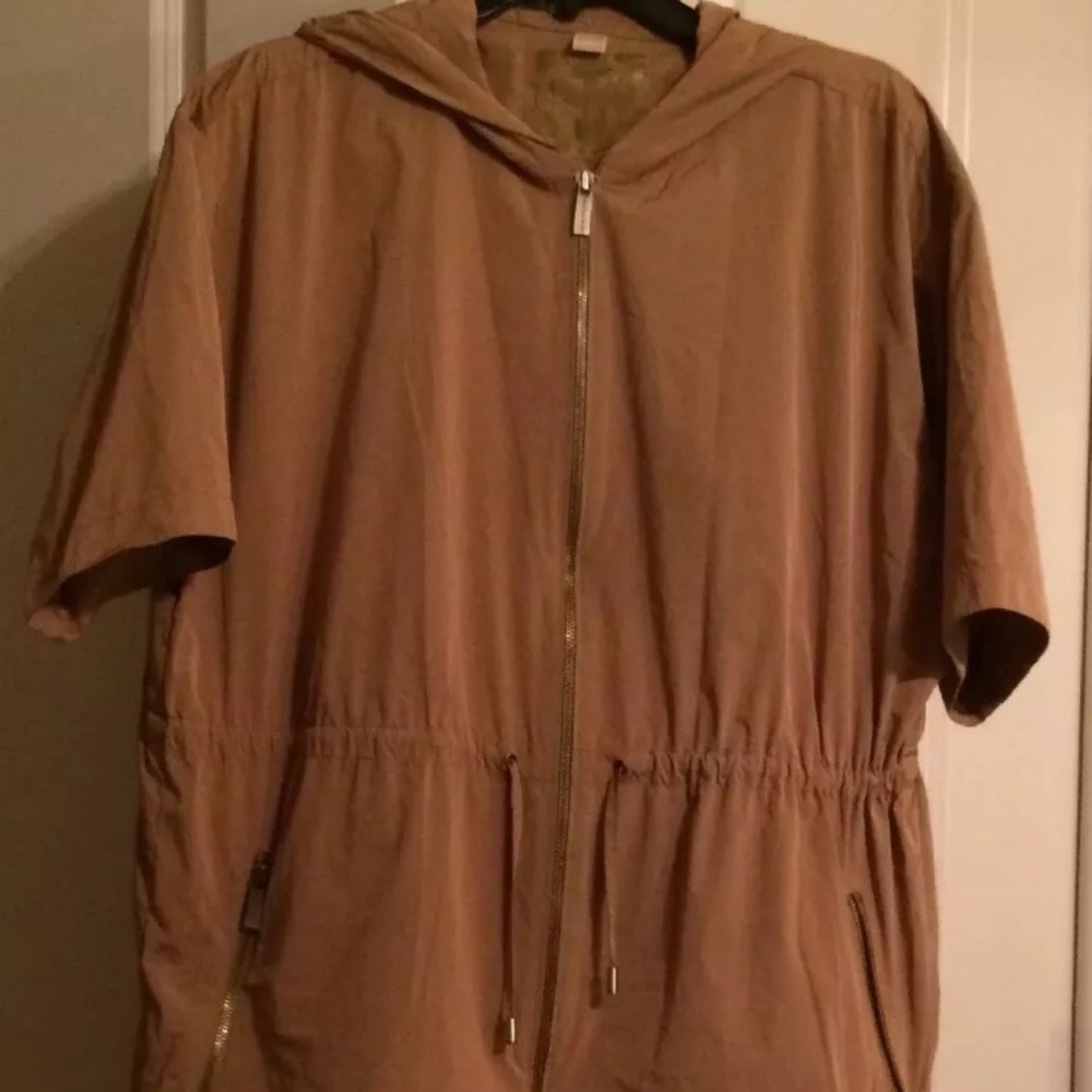 Michael Kors Jacket S hood Taupe Lightweight
